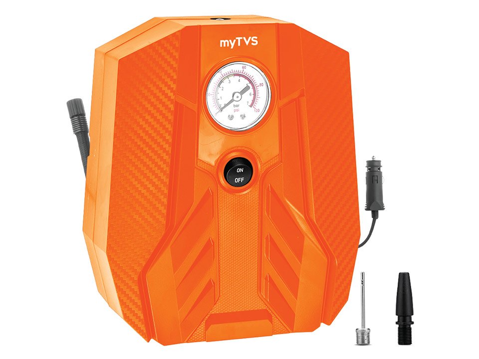 ti 15 myTVS TI-15 100 psi Analog Air Champ Car Tyre Inflator - Image 1
